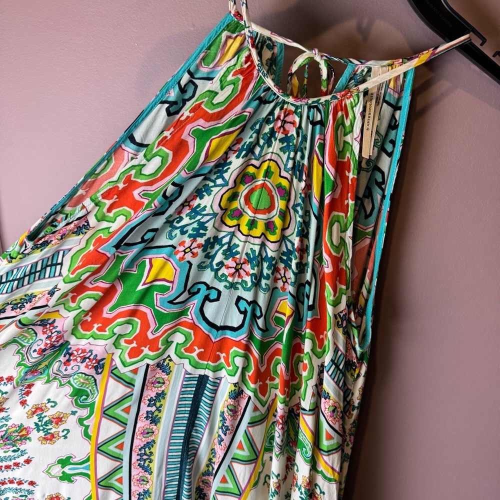 Anthropologie Ella Halter Tunic Dress XS / S - Picture 6 of 13